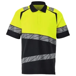 Pikétröja Mascot 25083-771 Marin/Varselgul 2XL