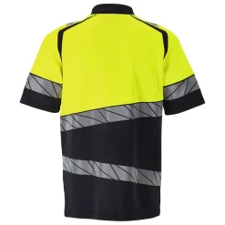 Pikétröja Mascot 25083-771 Marin/Varselgul 2XL