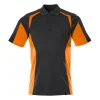 Pikétröja Mascot 22083-771 Mörk Marin/Varselorange 2XL