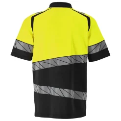 Pikétröja Mascot 25083-771 Svart/Varselgul 2XL