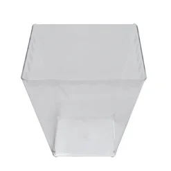 Plastbägare Era PS Klar 62x62x60mm 120ml
