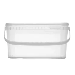Plastbägare Med Lock & Handtag 250x158x127mm 3300ml