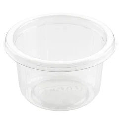 Plastbägare Rund Duni Fixpack PET Klar Ø80x46mm 110ml