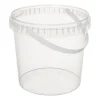 Plastbägare Rund Med Tätt Lock & Handtag Ø195mm 3000ml