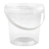 Plastbägare Rund Med Tätt Lock & Handtag Ø115mm 670ml