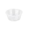 Plastbägare Rund PP Klar Ø74x32mm 90ml