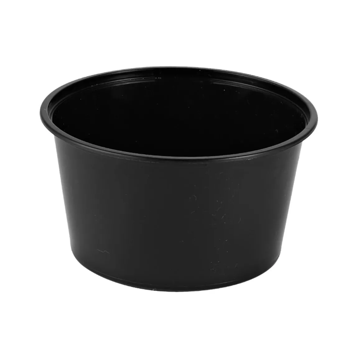 Plastbägare Rund PP Svart Ø120x65mm 450ml