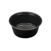 Plastbägare Rund PP Svart Ø74x32mm 90ml