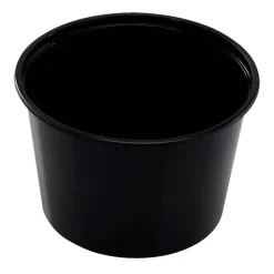 Plastbägare Rund PP Svart Ø120x77mm 525ml