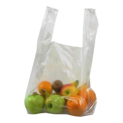 Plastbärkasse LLD 20L Transparent 300x170x600mm
