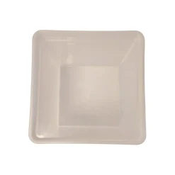 Plastburk Med Slätt Lock PP Klar 185x185x190mm 5800ml