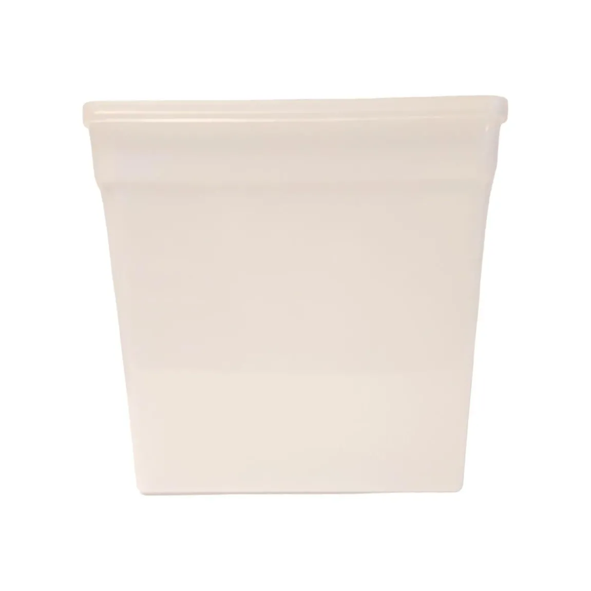 Plastburk Med Slätt Lock PP Klar 185x185x190mm 5800ml