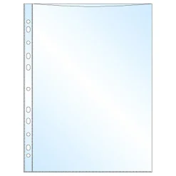 Plastficka AllOffice PP 0,06mm Klar A4