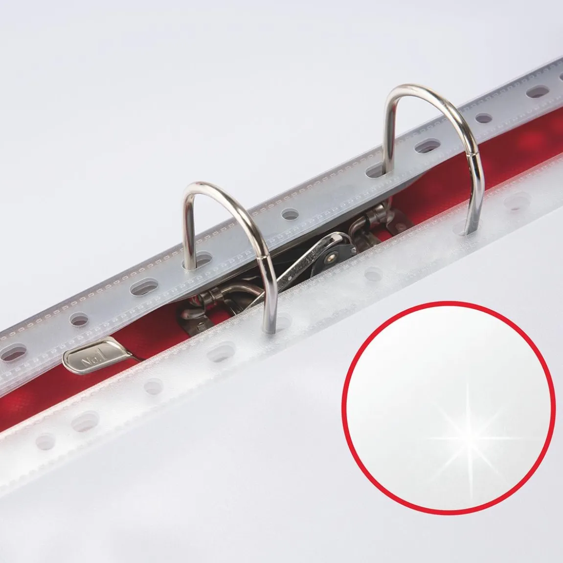 Plastficka Esselte PP 0,105mm Klar A4