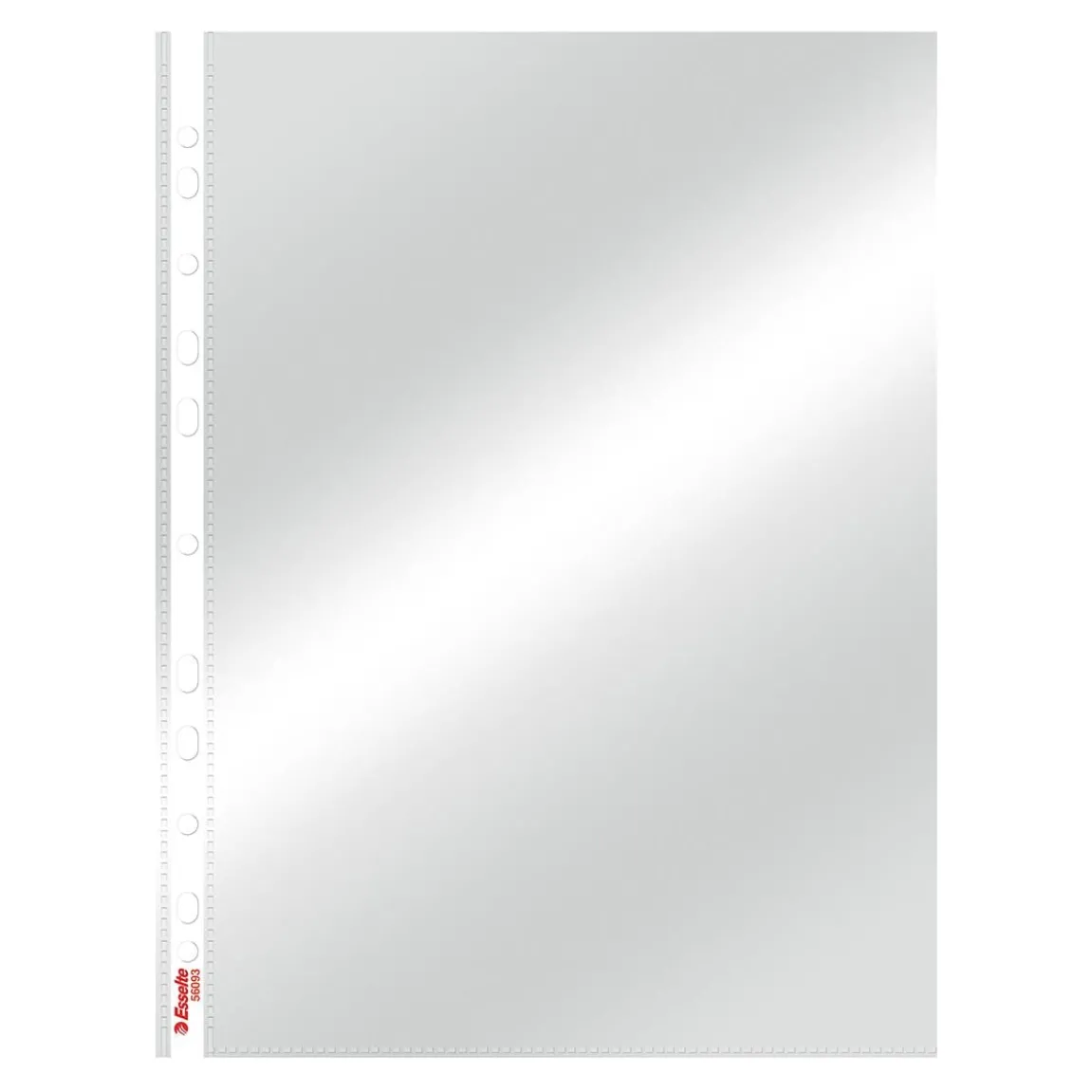 Plastficka Esselte PP 0,105mm Klar A4
