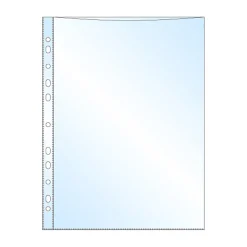 Plastficka PP 0,06mm Präglad A4