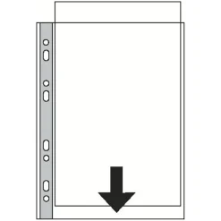 Plastficka PP 0,075mm Präglad A3S