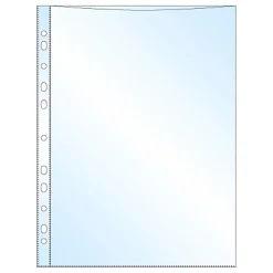 Plastficka PP Präglad 0,12mm Präglad A4