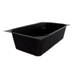 Plastform Duniform 1/4 GN PP Svart 2000ml