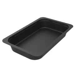 Plastform Duniform 1/4 GN PP Svart 1180ml
