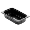 Plastform Duniform 1/4 GN PP Svart 1650ml