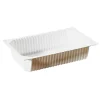 Plastform Duniform 1/4 GN PP Vit 265x162x50mm 1500ml
