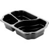 Plastform Duniform TA 3-F PP Svart 550/350/200ml