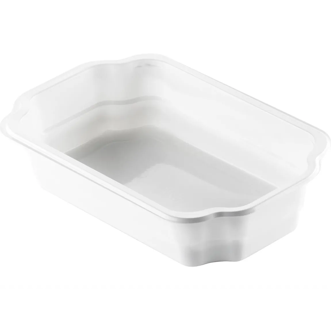 Plastform Duniform TA PP Vit 250x159x55mm 1400ml