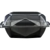 Plastform Duni Octaview APET Svart/Klar 150x150x70mm 800ml