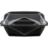 Plastform Duni Octaview APET Svart/Klar 1852x185x90mm 800ml