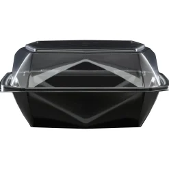 Plastform Duni Octaview APET Svart/Klar 1852x185x90mm 800ml