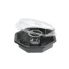 Plastform Duni Octaview m. Dressingkopp Apet Grå/Klar 190x190x70mm 795ml