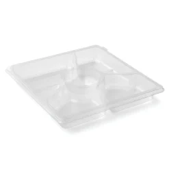 Plastform 5-Fack rPET Klar 250x216x33mm 1226ml