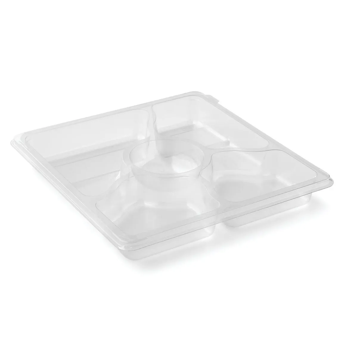 Plastform 5-Fack rPET Klar 250x216x33mm 1226ml