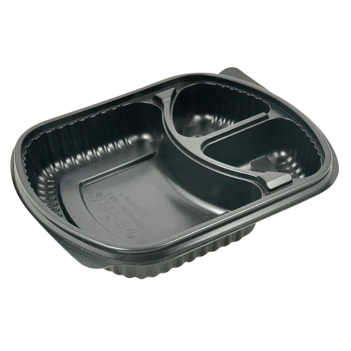 Plastform 3-F PP Svart 238x203x38 mm 625/134/134ml