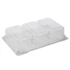 Plastform 3-F Smör- & Bröd RPET Klar 240x147x45mm
