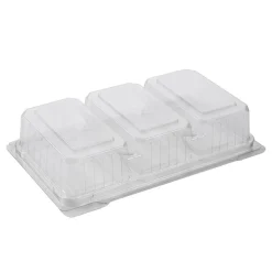 Plastform 3-F Smör- & Bröd RPET Klar 240x147x45mm