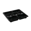 Plastform 7-F Zen RPET Svart 250x216x33mm