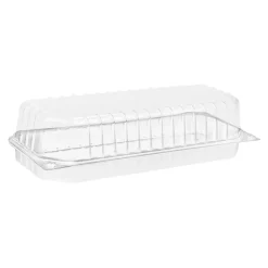 Plastform Landgång Med Lock PET Klar 280x120x65mm
