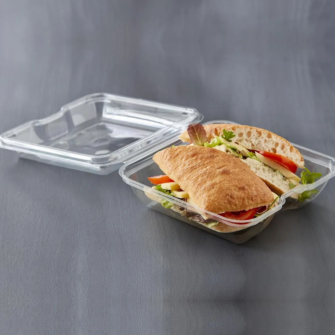 Plastform Med Lock Hängslad RPET Klar 180x180x60mm 825ml