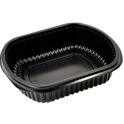 Plastform PP Svart 238x203x38mm 1071ml