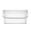 Plasthink Med Lock Rektangulär PP Klar 191x129mm 2000ml