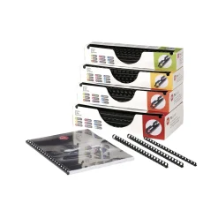 Plastspiral GBC 10mm Svart A4