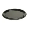 Plasttallrik rPET Svart Ø26cm