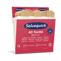 Plåster Salvequick Textile Refill 6444 40st
