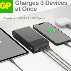 Powerbank GP M2+ 20000mAh Grå