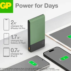 Powerbank GP M2+ 10000mAh Grön