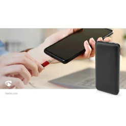 Powerbank Nedis 10000mAh Svart