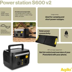 Powerstation Aqiila Powebird S600V2 600W