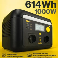 Powerstation Aqiila Powerbird S1000v2 1000W 614Wh